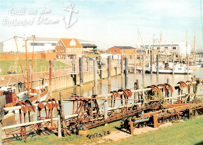 Ditzum Hafen Fischerdorf