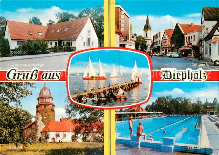 Diepholz Jugendherberge Langestrasse Freibad Schloss