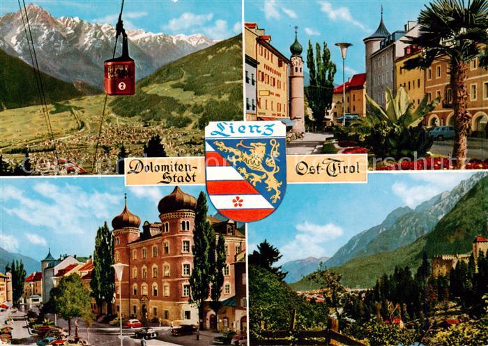 Lienz  Tirol Dolomiten Stadt Teilansichten Panorama