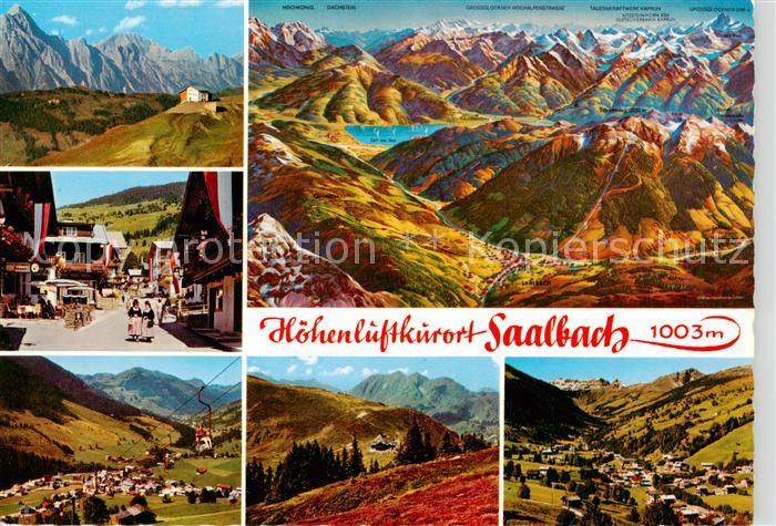 Saalbach-Hinterglemm AT Schattberg Seilbahnbergstation Dorfstrasse Kohlmaissesse