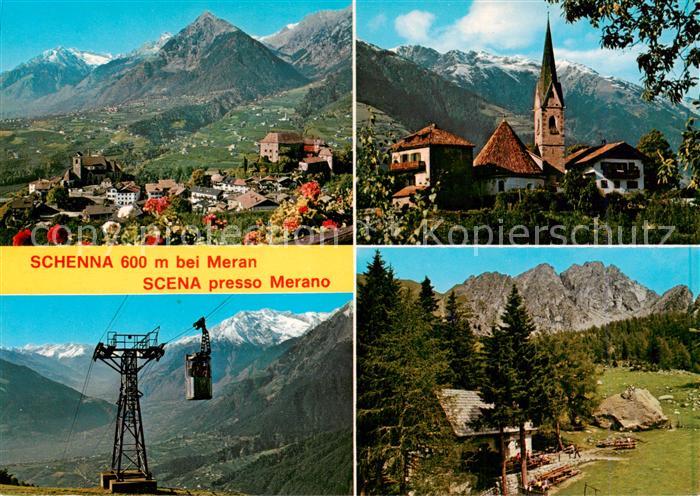 Schenna Meran Trentino IT St Georgen Seilbahn zum Taser Ifinger Huette