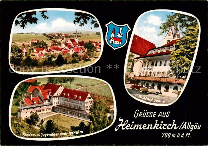 Heimenkirch Panorama Kinder und Jugendgenesungsheim Gasthof Sonne