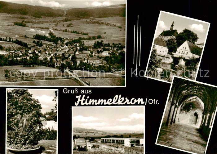 Himmelkron Fliegeraufnahme Park Schloss Kirche Inneres