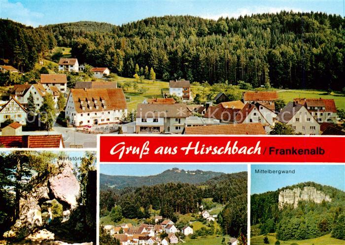Hirschbach Oberpfalz Panorama Noristoerle Mittelbergwand