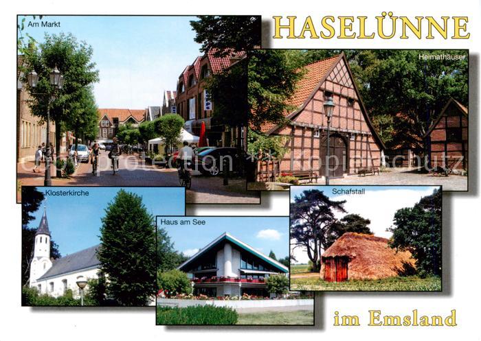 Haseluenne Am Markt Klosterkirche Haus am See Schafstall