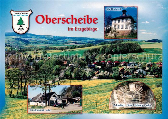 Scheibenberg OT Oberscheibe Panorama Privatbrauerei Fiedler Mundloch Neue Hoffnu