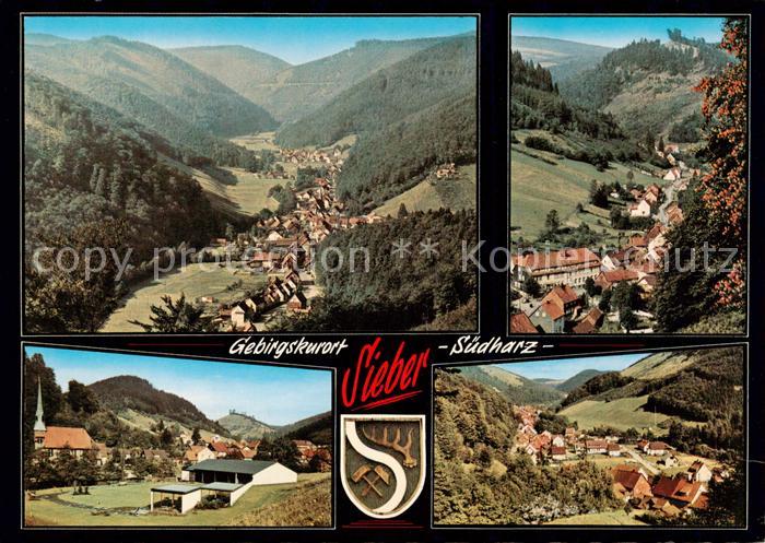 Sieber Herzberg am Harz Panorama Teilansichten