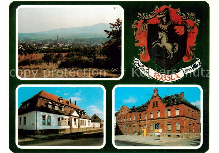 Rossla Panorama Postamt Ehem Zeughaus