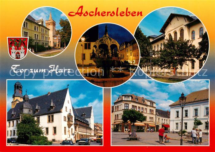 Aschersleben Sachsen-Anhalt Teilansichten