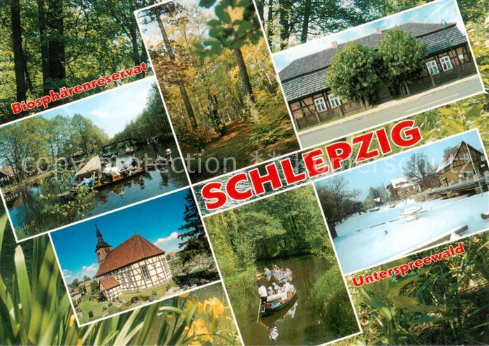 Schlepzig Neuer Faehrhafen Im Buchenhain Agrarhistorisches Museum Kirche Spreewa