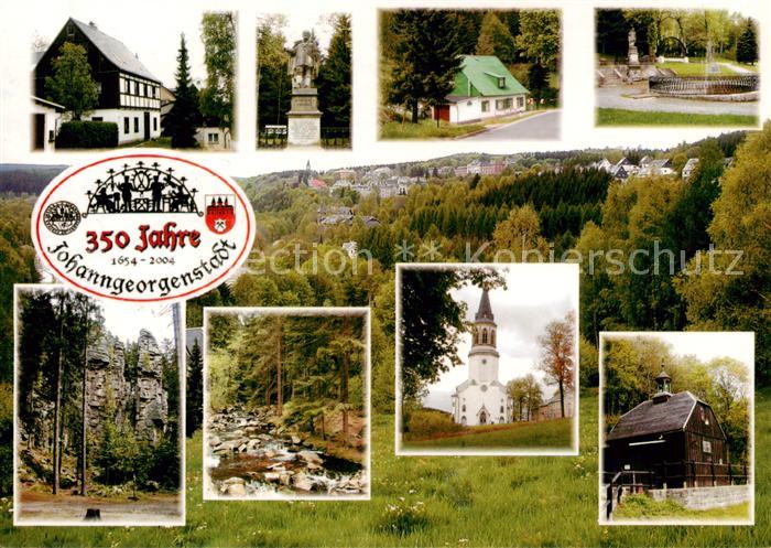 Johanngeorgenstadt Orts und Teilansichten Kirche Denkmal