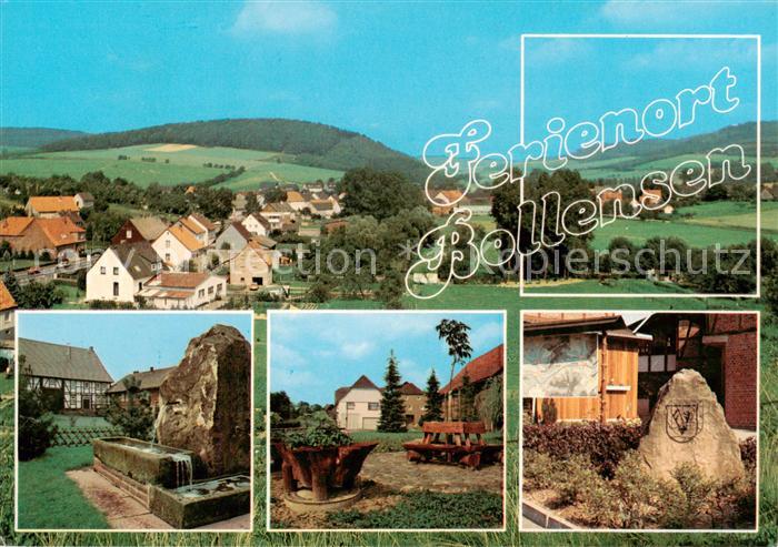 Bollensen Solling Panorama Brunnen Park