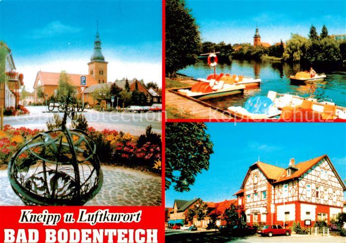 Bad Bodenteich Kirche Tretboote Fachwerkhaus