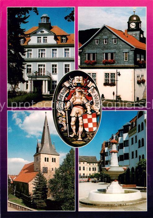 Bleicherode Helios Klinik Rathaus Schneckenhengst Glasfenster im Rathaus Ev Kirc