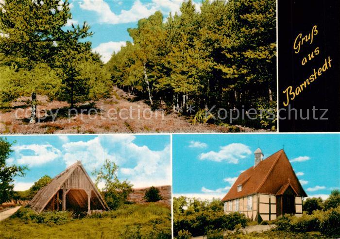 Barnstedt Lueneburg Heidelandschaft Scheune Fachwerkhaus