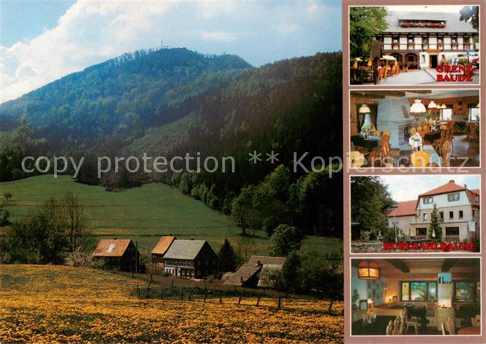 Waltersdorf Zittau Grenzbaude und Ruebezahlbaude