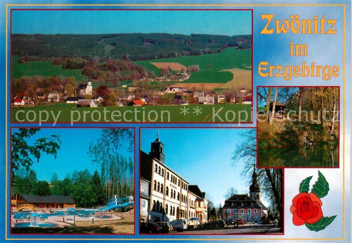 Zwoenitz Ot Niederzwoenitz Aussellpark Sommerbad Rathaus