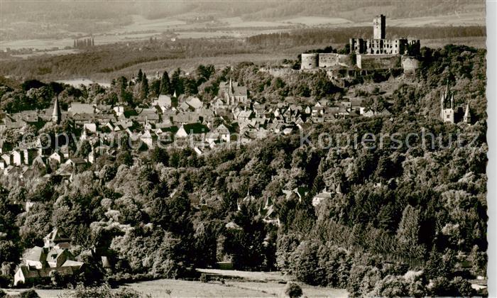Koenigstein  Taunus Fliegeraufnahme mit Schloss