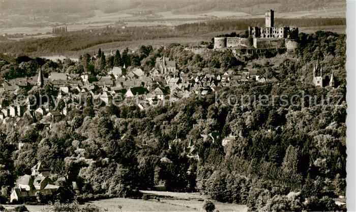 Koenigstein  Taunus Fliegeraufnahme mit Schloss