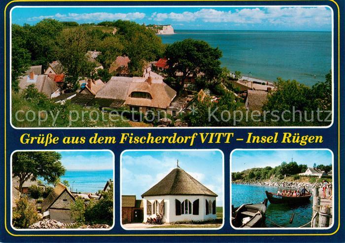 Vitt Ruegen Fischerdorf am Kap Arkona Teilansichten