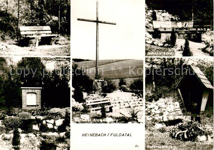 Heinebach Parkbank Ostpreussenstein Mahnmal Schlesierbank Sudetenmarterl