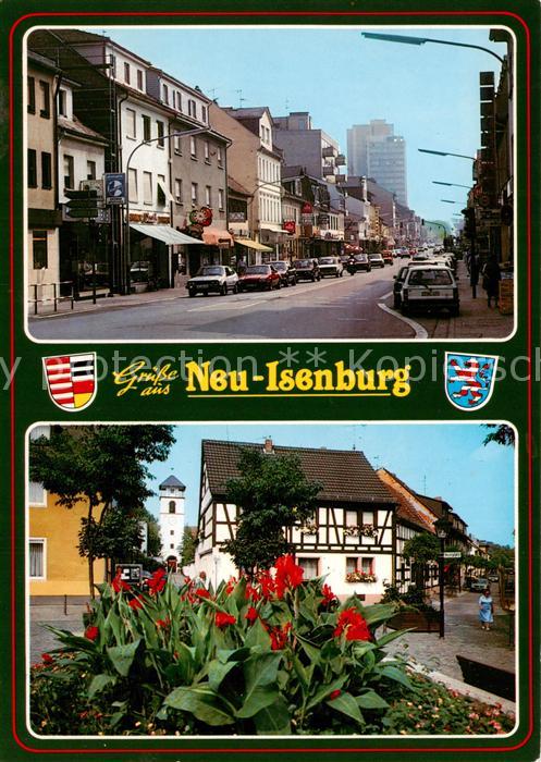 Neu-Isenburg Strassenpartien Fachwerkhaus