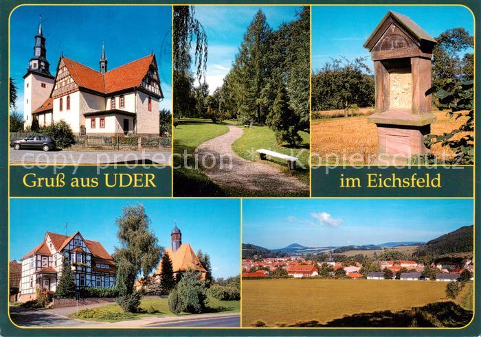 Uder Kath Pfarrkirche St Jakobus Park an der Leine Bildstock am Kreuzweg Gustav