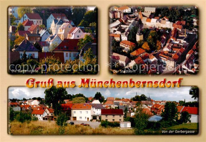 Muenchenbernsdorf Die Gartenstrasse Der Stadtkern Von der Gerbergasse