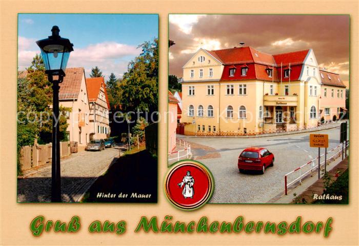 Muenchenbernsdorf Hinter der Mauer Rathaus