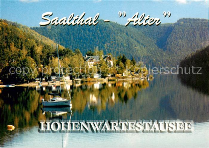 Saalthal Gosswitz Erholung am Hohenwartestausee Campingplatz Hotel Segeln
