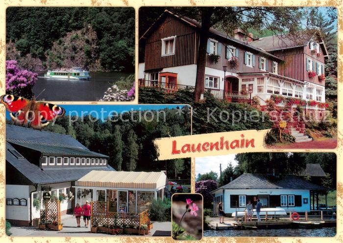 Lauenhain Mittweida Wappenfelsen Motorschiff Hotel Restaurant Waldhaus Gasthaus