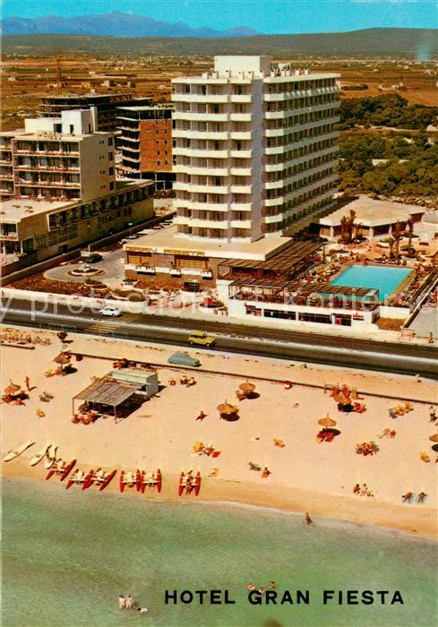 Playa de Palma Mallorca Hotel Gran Fiesta vista aérea