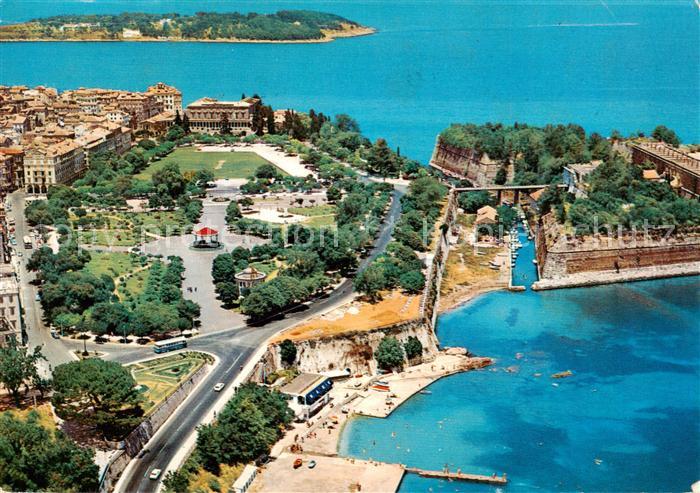 Korfu Corfu Greece Kuestenort