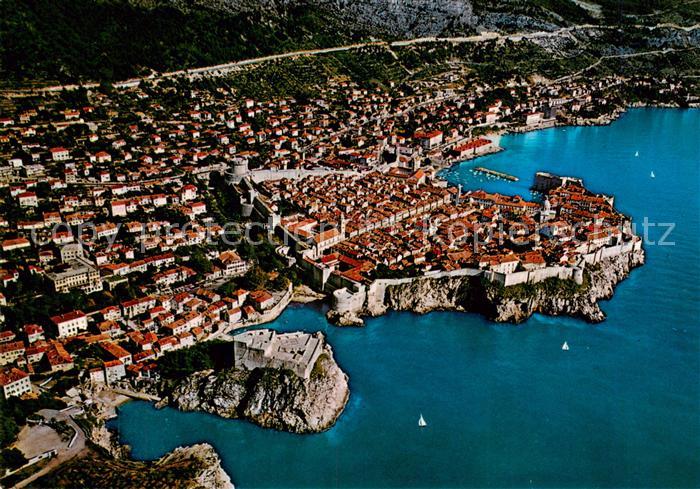 Dubrovnik Ragusa Croatia Kuestenort
