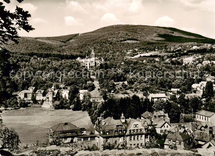 Koenigstein  Taunus Panorama Heilklimaort Blick von der Ruine