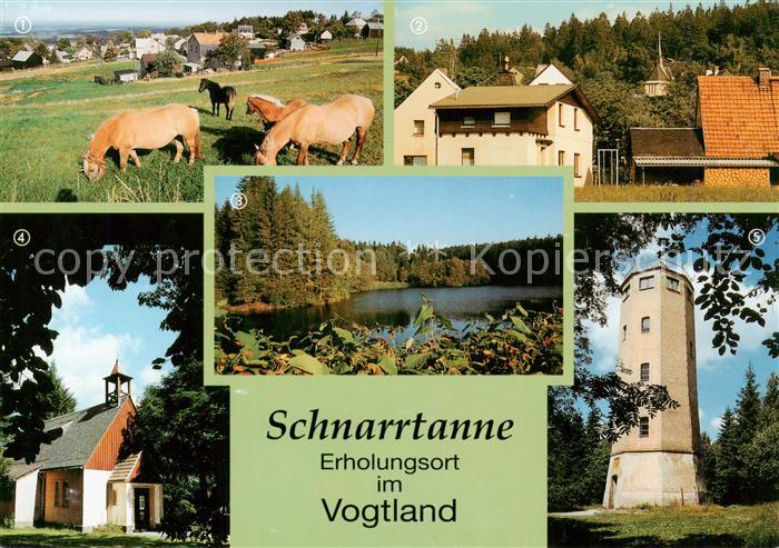 Schnarrtanne und Umgebung Erholungsgebiet im Vogtland Kirche Stausee Kapelle Car