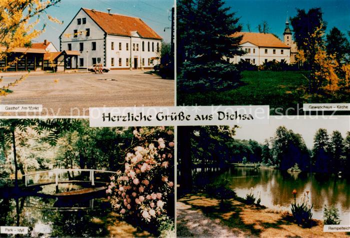 Diehsa Gasthof Gewandhaus Kirche Park Rempelteich