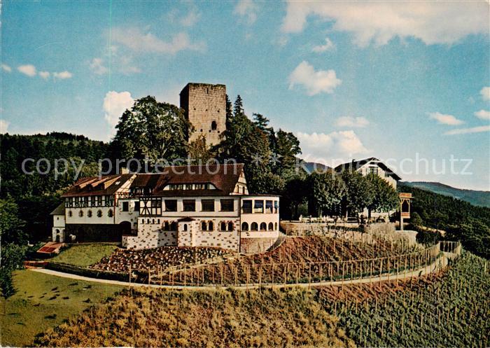 Buehl Baden Burg Windeck Hotel und Berggaststaette Rebgut