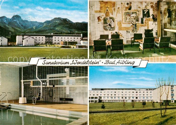 Bad Aibling Sanatorium Wendelstein Bewegungsbad Halle