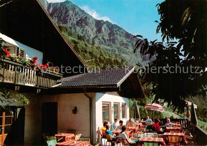 Vellau Gasthof Kienegg Terrasse