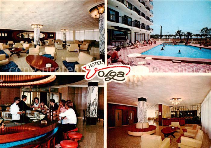 CALELLA de la Costa ES Hotel Volga Foyer Bar Pool Halle