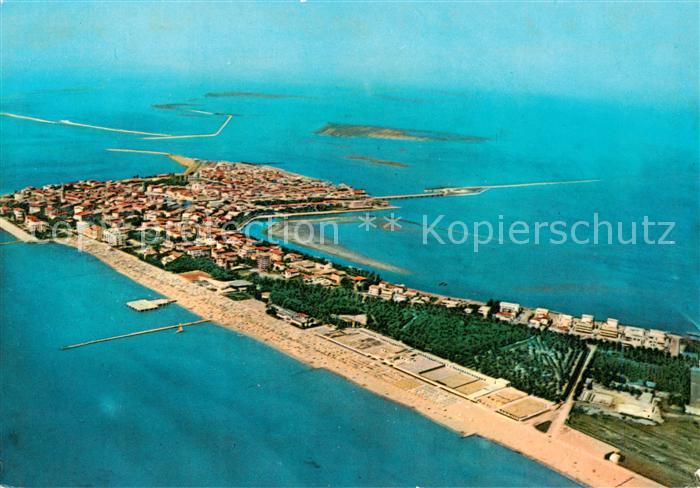 Grado Gorizia IT Die Sonneninsel Fliegeraufnahme