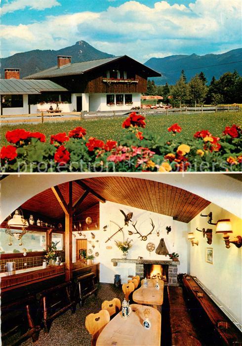 Lenggries Gasthaus Jaegerstueberl Gaststube