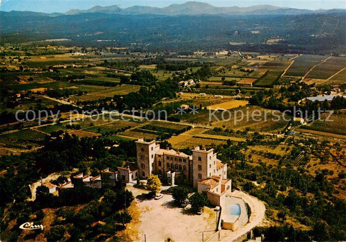 Fayence 83 Var Vue aerienne Le Chateau du Puy