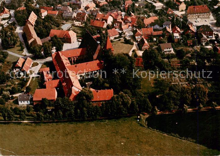 Ebstorf Blick auf das Kloster Fliegeraufnahme