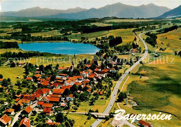 Bayersoien Oberammergau Fliegeraufnahme