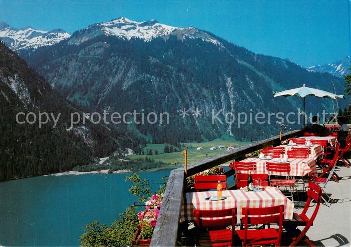 Nesselwaengle Tirol AT Alpengasthof Adlerhorst Terrasse