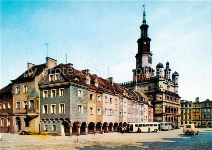 Poznan Posen Fragment Starego Rynku