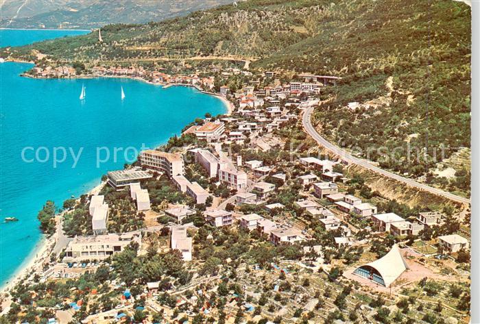 Podgora Croatia Fliegeraufnahme