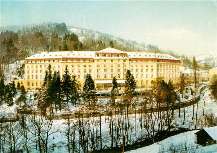 Krusne Hory CZ Marie Curie Skodowska Sanatorium in Jachymov